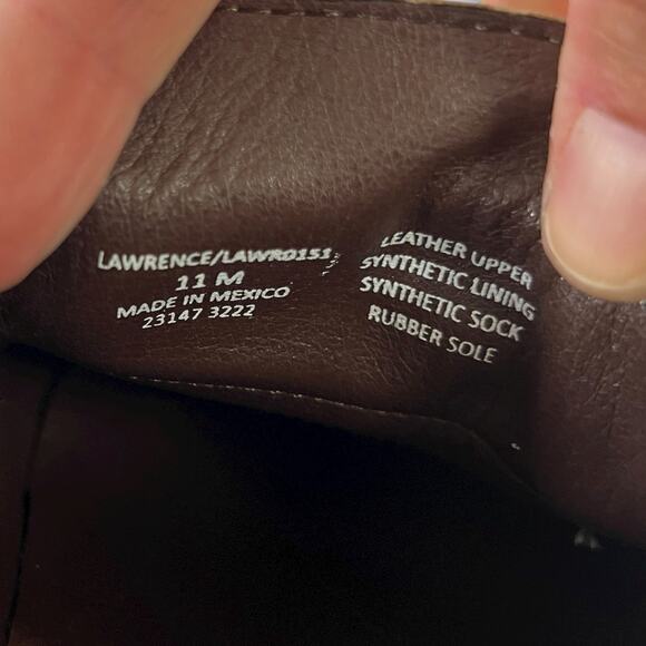 Steve Madden Lawrence Colorblock Leather Lug Sole Loafers Size 11 - Picture 7 of 7